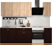 Кухня S-Company Клео лайт 2.0 (венге/дуб сонома) картинка