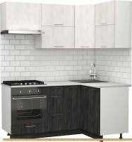 Кухня S-Company Клео крафт 1.2x1.8 правая (север дер. темное/север дер. светлое) картинка