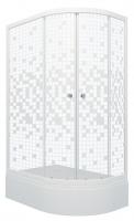 Душевой уголок Triton Коралл В1 120x80 мозаика (левый) картинка