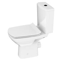 Напольный унитаз Cersanit Carina New Clean On 011 [KO-CAR011-35-COn-S-DL] с сиденьем микролифт картинка