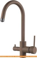 Смеситель Rossinka Silvermix Z35-28 (песочный) картинка