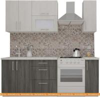 Кухня ВерсоМебель ВерсоЛайн 6-1.5 (северное дерево светлое/северное дерево темное) картинка