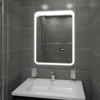 Зеркало c LED подсветкой Континент Lacio LED 60x80 картинка