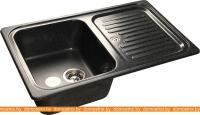 Кухонная мойка GranFest GF-S780L (черный) картинка