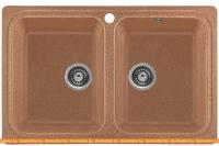 Кухонная мойка Gerhans C02 (терракотовый) картинка