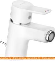 Смеситель Kludi Pure & Easy 375339165 (белый/хром) картинка