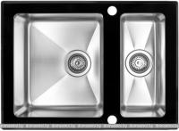 Кухонная мойка ZorG GS 6750-2 (черный) картинка