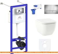 Унитаз Lavinia Boho Relfix One 7 в 1 87050134 (хром пластик) картинка