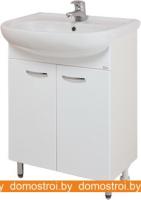 Тумба под умывальник Onika Коралл 60.10 (белый) 106001 картинка