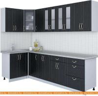 Кухня Интерлиния Мила Крафт 1.2x2.8 (дуб английский) картинка