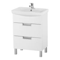 Тумба под умывальник Cersanit Dahlia Carina 60 белая картинка