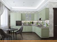 Кухня Vivat Mebel Ницца-04 (дуб оливковый) картинка