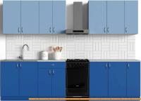 Кухня S-Company Клео колор 2.5 (королевский синий/капри синий) картинка