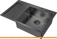 Кухонная мойка ZorG PVD-7851-R (графит) картинка