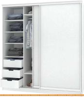 Шкаф-купе Кортекс-мебель Сенатор ШК12 Классика ДСП (белый) картинка