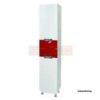 Шкаф-пенал Аквародос Премиум L красный картинка