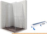 Душевой уголок Ambassador Set 12011108L-ST1 картинка