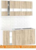 Кухня Кортекс-мебель Корнелия Экстра 1.5 без столешницы (дуб сонома) картинка