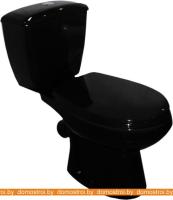 Унитаз Оскольская керамика Элисса (черный) картинка