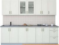 Кухня Интерлиния Мила Крафт 2.6А (дуб снежный) картинка