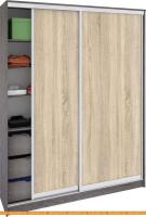 Шкаф-купе Кортекс-мебель Сенатор ШК11-45 Классика ДСП (береза/дуб сонома) картинка