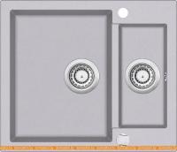 Кухонная мойка Aquasanita Tesa SQT150AW (alumetallic 202) картинка