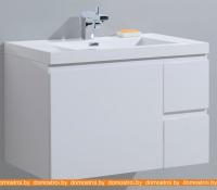 Тумба под умывальник BelBagno Luce BB800VAC/BL (bianco laccato lucido) картинка
