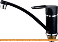 Смеситель Ganzer Leon GZ 10022C (черный) картинка