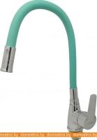 Смеситель Ledeme L4699-11 (хром/бирюзовый) картинка