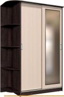 Шкаф-купе Интерлиния Андора АН12.01.01 (дуб молочный/дуб венге) картинка
