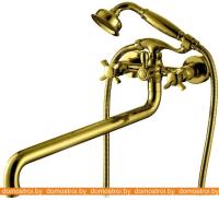 Смеситель Kaiser Cross (бронза) 41055-1 картинка