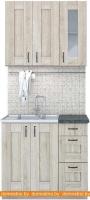 Кухня Интерлиния Мила Хольц 09 (дуб сонома) картинка
