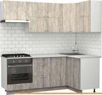 Кухня S-Company Клео крафт 1.2x2.1 правая (артвуд темный/артвуд светлый) картинка