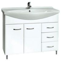 Тумба под умывальник Акваль Эмили 105 [AL.05.00.09.L] картинка