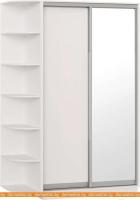 Шкаф-купе Империал Тетрис ДЗ Лайт 120x220 (белый жемчуг) картинка