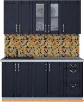 Кухня Интерлиния Мила Крафт 1.6Б (дуб королевский) картинка