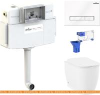 Унитаз Lavinia Boho Relfix Bell Pro 5 в 1 87060213 (белое стекло) картинка