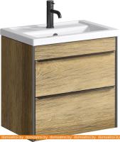 Тумба Aqwella Fargo 60 FRG0106DB под умывальник Фостер 4640021060773 картинка