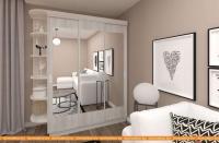 Шкаф-купе ЭлиГард Лагуна ШЛ-06.Л.3 (сосна каньон) картинка