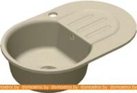 Кухонная мойка GranFest SMART GF-SM685L (бежевый) картинка