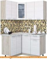 Кухня Интерлиния Мила 12x14 (вудлайн кремовый) картинка