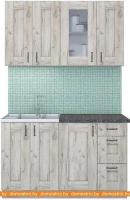 Кухня Интерлиния Мила Хольц 13 (дуб серый) картинка