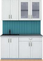 Кухня Интерлиния Мила Крафт 1.4А (дуб полярный) картинка