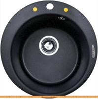 Кухонная мойка Zigmund & Shtain Kreis 480 (темная скала) картинка