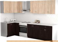 Кухня S-Company Клео лайт 1.2x2.6 левая (венге/дуб сонома) картинка