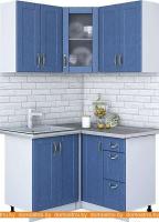 Кухня Интерлиния Мила Крафт 1.2x1.2 (дуб лазурный) картинка