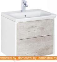 Тумба Roca Ronda 80 ZRU9303004 под умывальник Gap 80 (бетон/белый) картинка