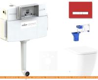 Унитаз Lavinia Boho Relfix One 5 в 1 87551019 (красный стекло) картинка