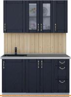 Кухня Интерлиния Мила Крафт 1.4Б (дуб королевский) картинка