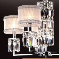 Подвесная люстра Евросвет 10099/5 (хром/прозрачный хрусталь strotskis) картинка